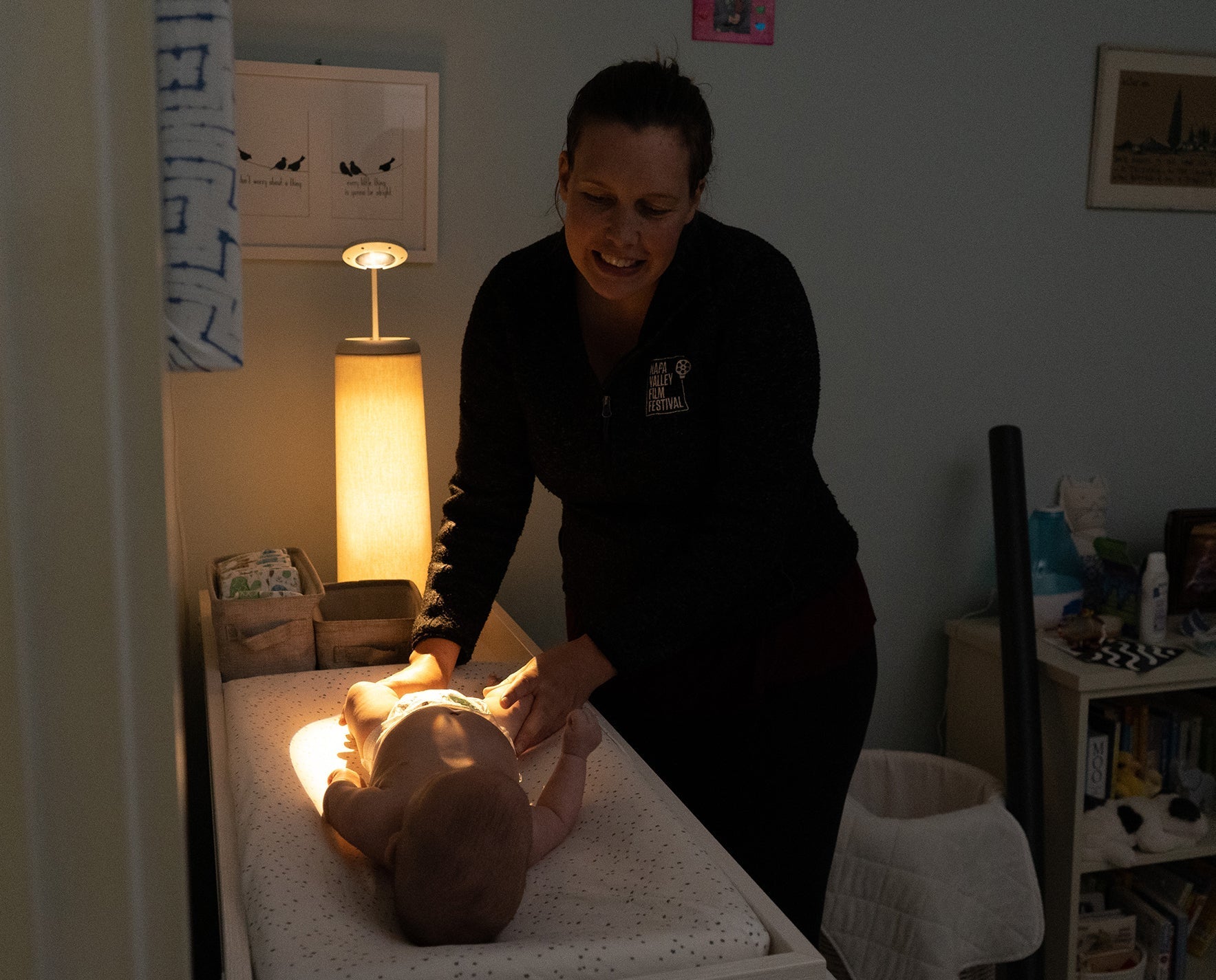The Best Night-Time Diaper Changing Lamp!