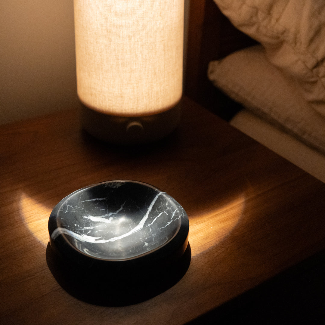 Marble Facet Bowl