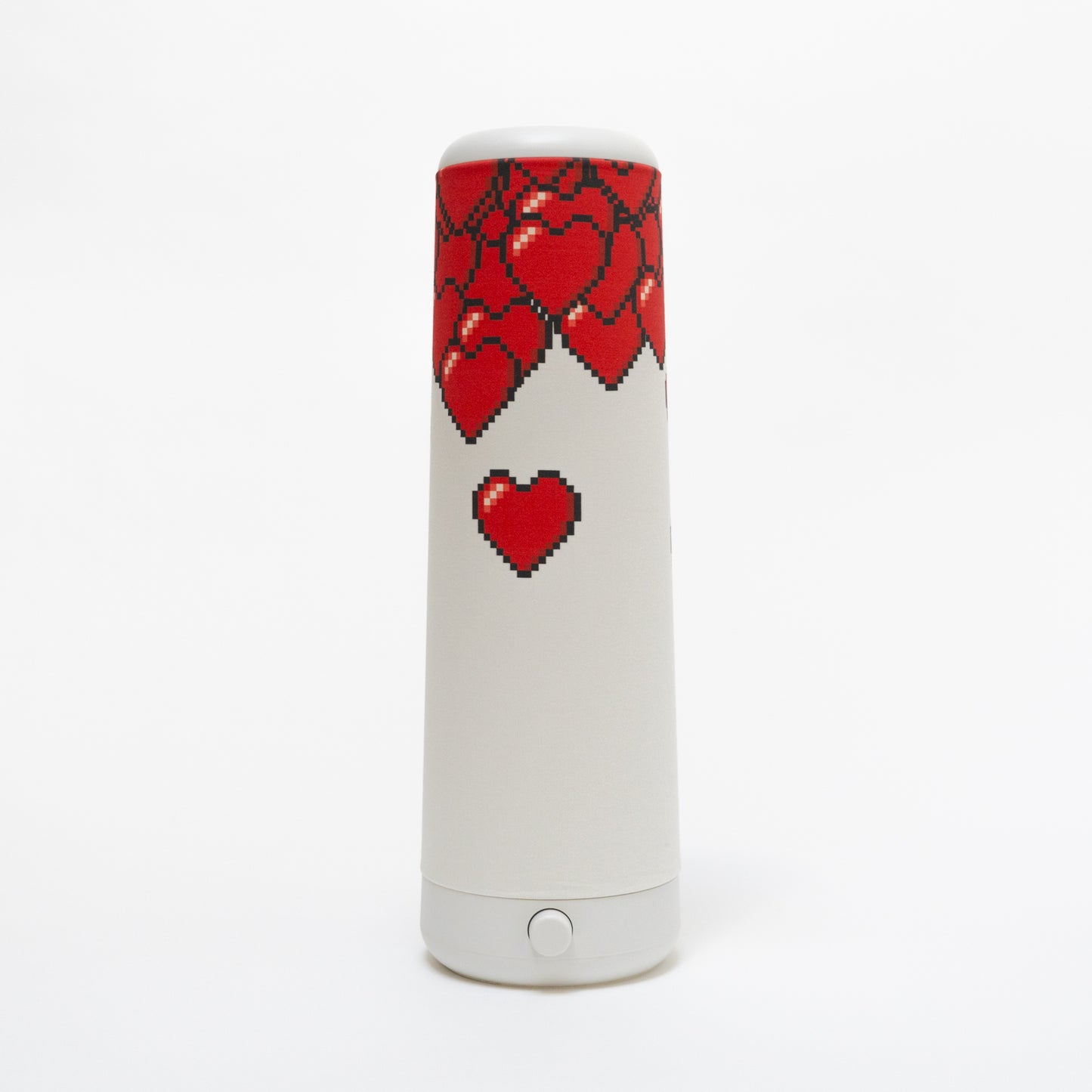 8-bit Hearts Cotton Shade